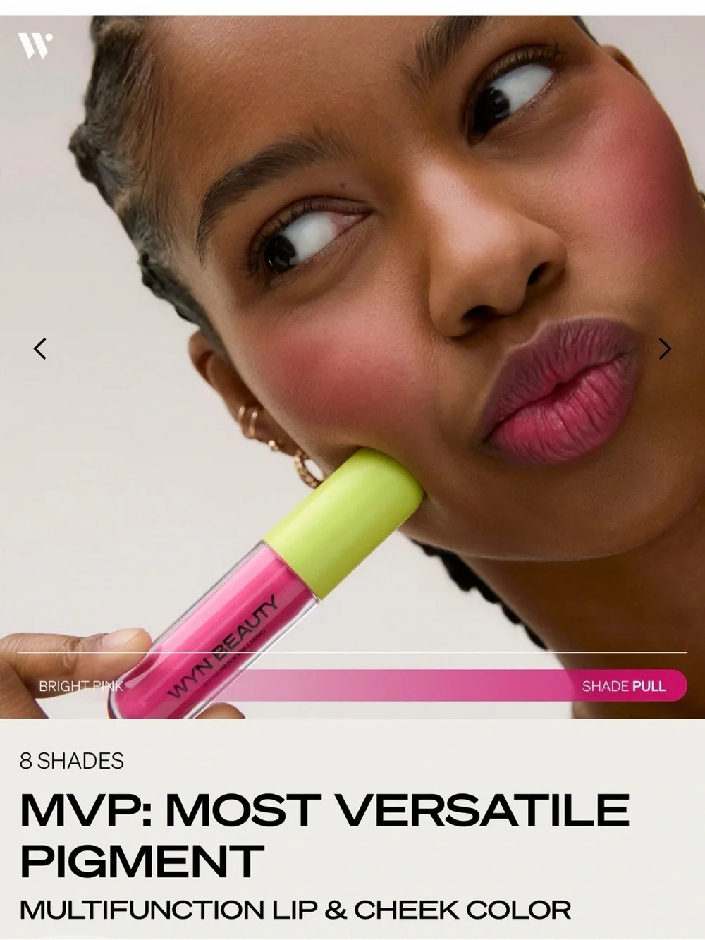WYN BEAUTY by Serena Williams MVP Most Versatile Pigment - Bright Pink